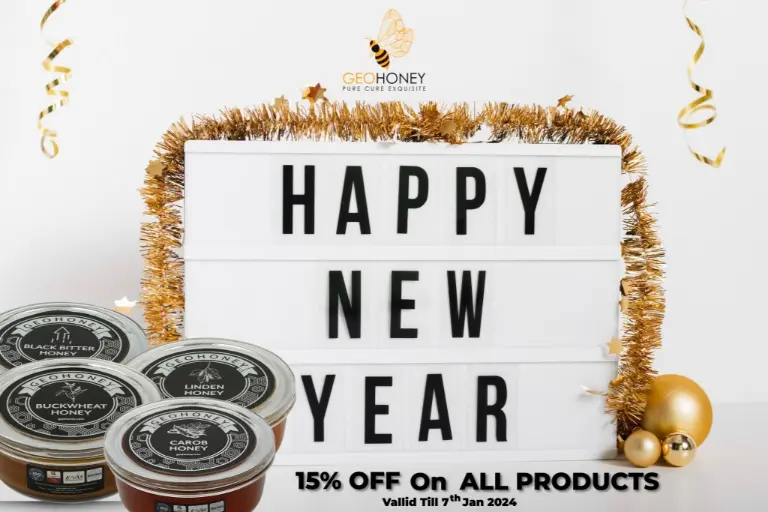 Celebrate Honeylicious New Year with Geohoney, a leading honey producer in the world.